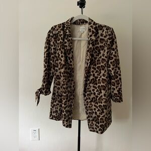 Women's Leopard Print Jacket
